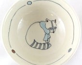 Small Raccoon Bowl - Snack Bowl
