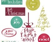 Christmas Word Art 2 - Personal or Commercial Use - Deck The Halls (413) Il_170x135