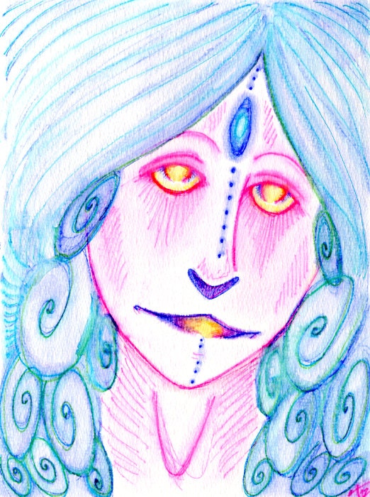 Original Pen Painting Avatar