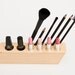 Countertop Makeup Organizer Wood Cosmetic Organizer Makeup Holder LITTLE SCARLETT