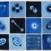 Cell Division Blue 5 - Original Watercolor Painting