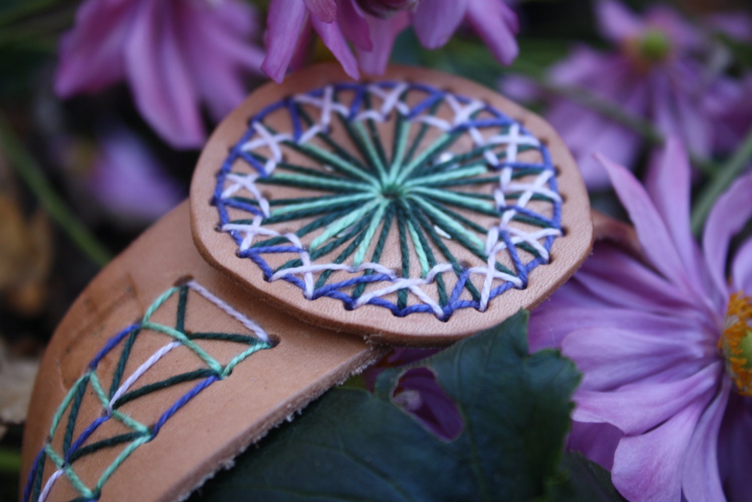 Pastel Spring Mandala Cuff