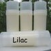 Lilac Scented Lotion Bar Tube - Twist Up Tube -  Lotion