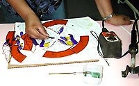 Stained Glass Irish Shamrock Suncatcher - 9593