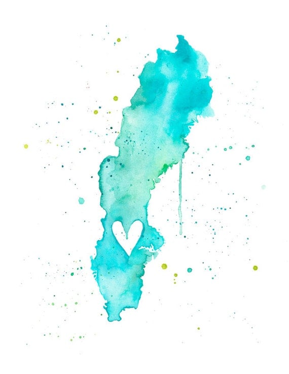 5x7 - Sweden Love