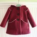Sweetheart Owl Girls Coat