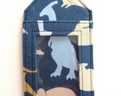 CLEARANCE SALE - Luggage Tag Blue Dinosaur for Boys