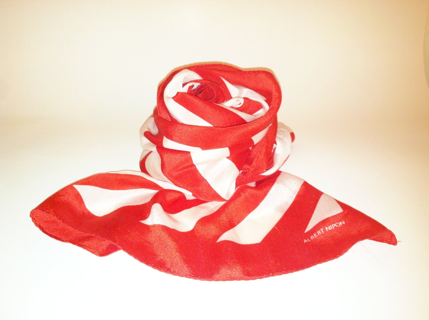 Vintage Silk Scarf Albert Nipon