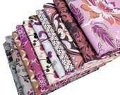 ROCK 'N ROMANCE - Art Gallery Fabrics - Fat Quarter Bundle - Dreammaker palette - 10 fq