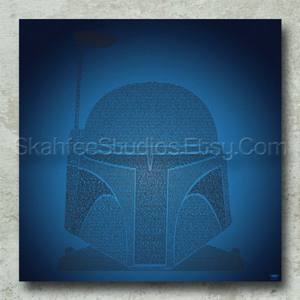 Empire Typographical Art Print - Print Only