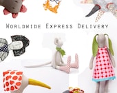 EXPRESS SHIPPING - shipping upgrade - please purchase this listing if you would like your item to be sent by By express delivery