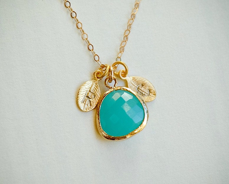 Personalized Initial Gold Necklace, Personalized Jewelry, Monogram Necklace, Mothers Necklace, Couple Jewelry, Bridesmaid Jewelry