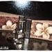 Mini Key Fob - Hawaiian Plumeria Tapa - Brown - Keychain