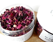 Be Sublime Bath Tea - Gifts for her, Rose and Sandalwood - Bath Tea For Relaxation and Stress Relief, Organic Rose Petals