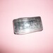 Vintage Art Deco Silver Tone Money Clip/ Pocket Knife As Is (MM1086)
