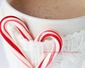 Peppermint Hot Chocolate - 8x10 Fine Art Photography . christmas . candy cane photo . fpoe . holiday . winter - kimfearheiley