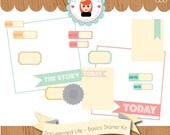 Documented 365 Life Basics Starter Digi Kit by Sarah Hurley Hybrid Scrapbooking / Crafts