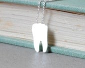 Silver Tooth Necklace