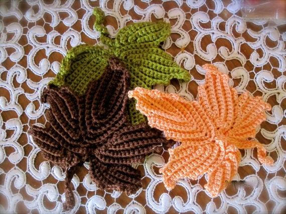 Maple Leaf Crochet Pattern pdf