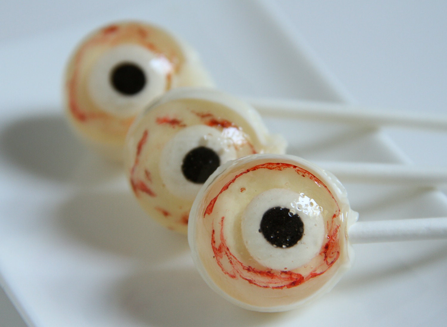 Bloody Eyeball Lollipops 1/2 dozen Il_170x135