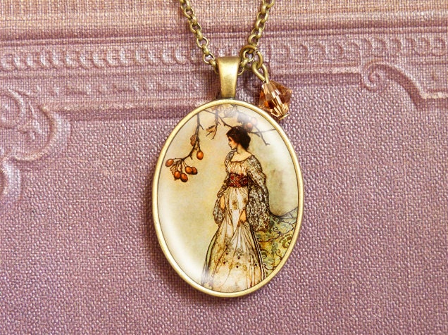 Almond Blossom - Vintage Necklace