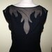 Stunning Vintage 1950s Lilli Diamond nude effect flames cocktail wiggle dress VLV rockabilly Hot rod Mad men