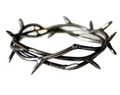 Crown of Thorns Bracelet  - White Bronze