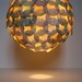 Artichoke Road Map Pendant Light - Hanging Paper Lantern - Shade Only