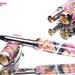 Elvis Presley Pen - Rollerball real pink stamps with the King on them handmade unique gift for a woman