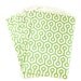 15 Green Hexagon Honeycomb Middy Bitty Bags (Treat Bags, Favor Bags, Gift Wrap, Envelopes) - 5 x 7.5 inches
