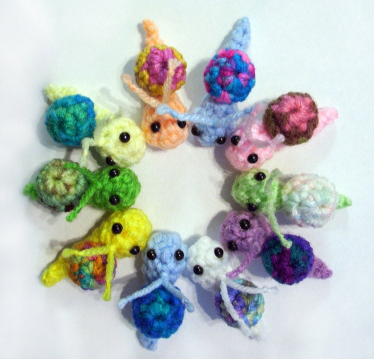 Itty Bitty Snail Plushie
