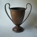 Reserved for Lane Vintage Copper and Pewter Trophy