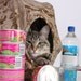 Bug In Shelter for the Prepper Kitty Apocalypse Cat Ball