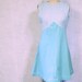Vintage Sky blue 1960s shift dress minidress
