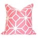 Trina Turk Trellis in Watermelon - Designer Pillow Cover 17x17