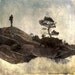 Surreal photography art print, Middle Earth, fantasy art, dreamscapes, fine art photograph