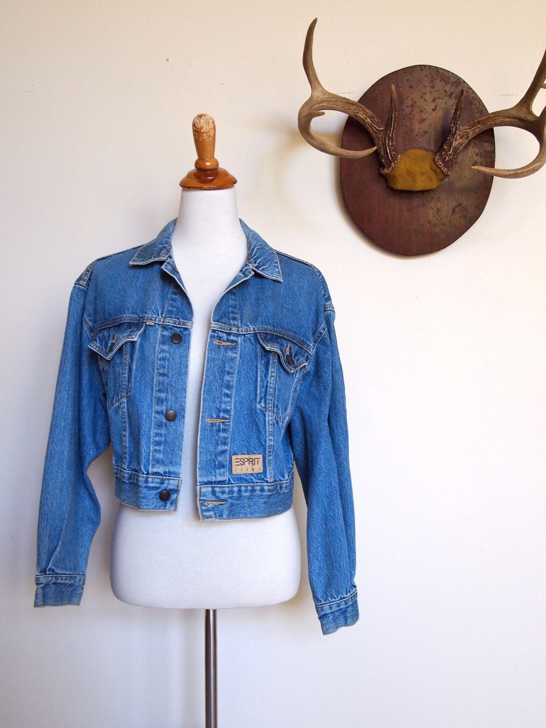 Cropped Denim Jacket  //  Esprit Jean Jacket