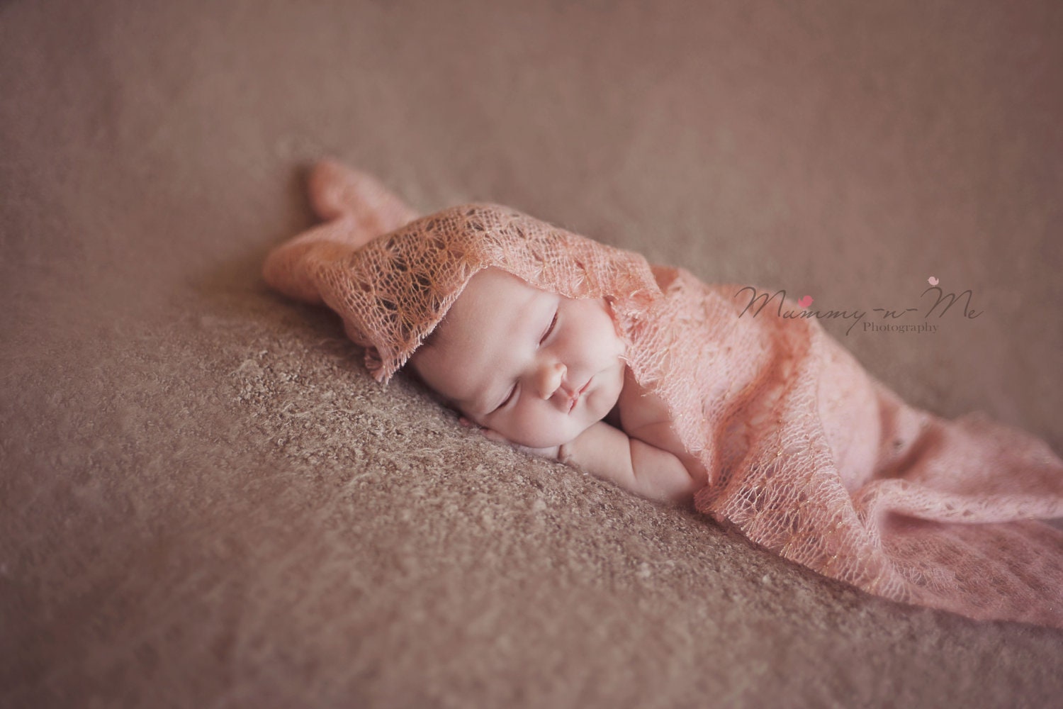 Newborn Knit Wrap, Pink BAby Wrap, Newborn Photo Prop, Designer Mohair Knit, Mohair Wrap, Newborn Wrap, Pink Newborn Wrap, Pink Wrap