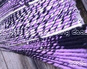 10 single ended custom made to order dreads you may input on the color