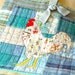 ROOSTER Kitchen Decor, Art Quilt, Textile Wallhanging, Rustic Cottage, Made in Poland, Folk Art