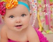 OVER THE RAINBOW Headband - Preemie to Adult Sizes Available