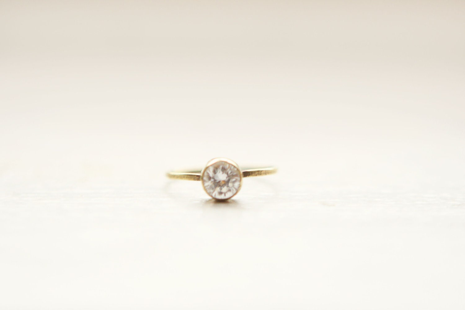 Sparkling CZ Stacking Accent Ring