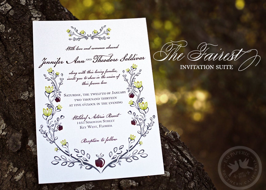 Invitation Suite - The Fairest