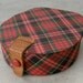 Genuine SCOTTISH TARTAN Jewelry BOX Family Plaid Leather Strap Closure
