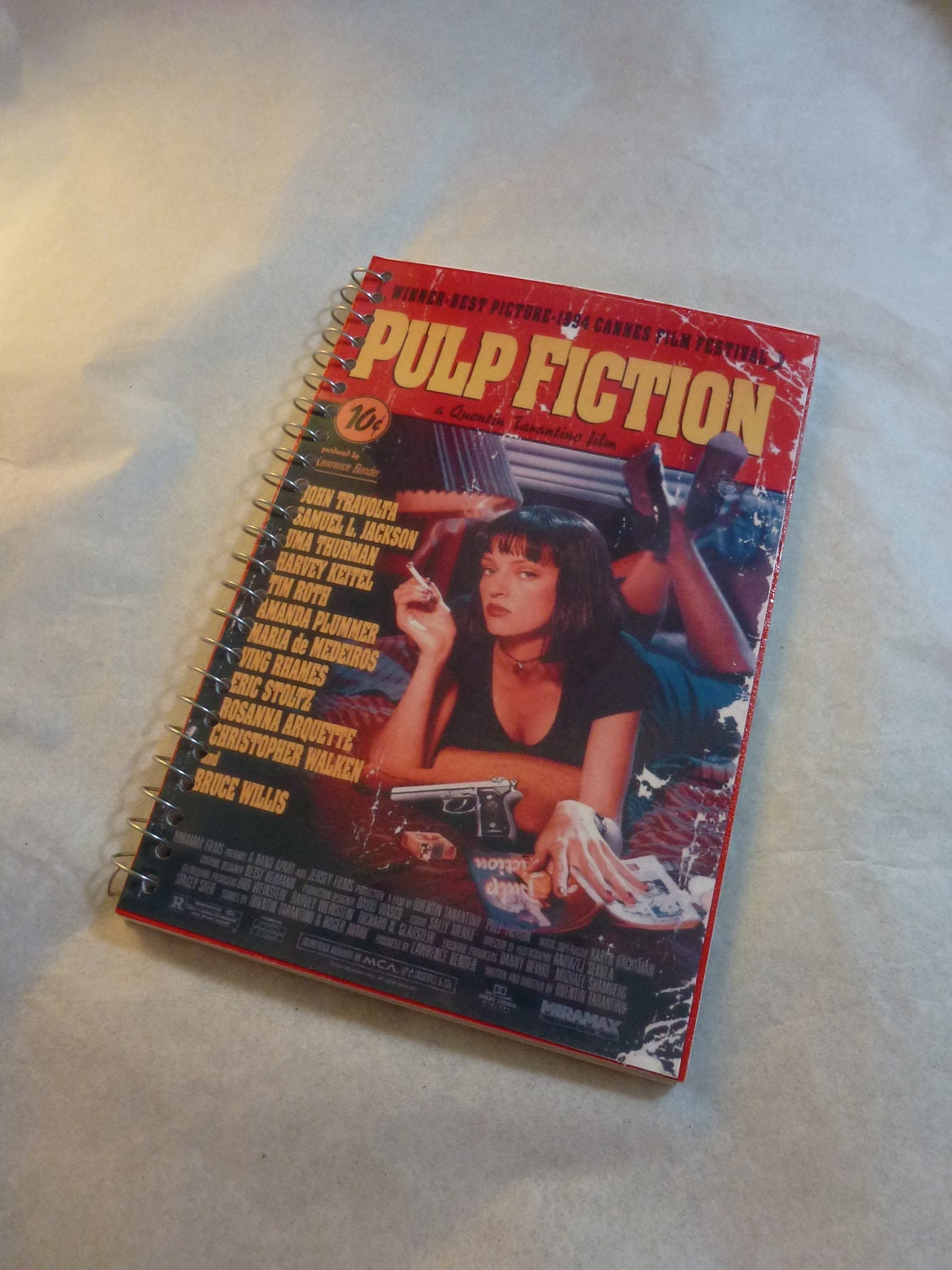 Pulp Fiction pocket memo book