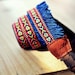 Blue Bohemian Camera Strap for DSLR / SLR Quick Release