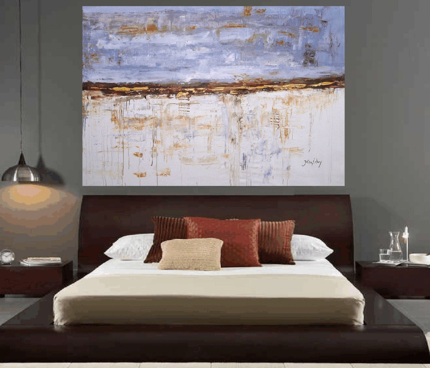72"Art painting  large painting abstract painting original painting from jolina anthony fast and free shipping