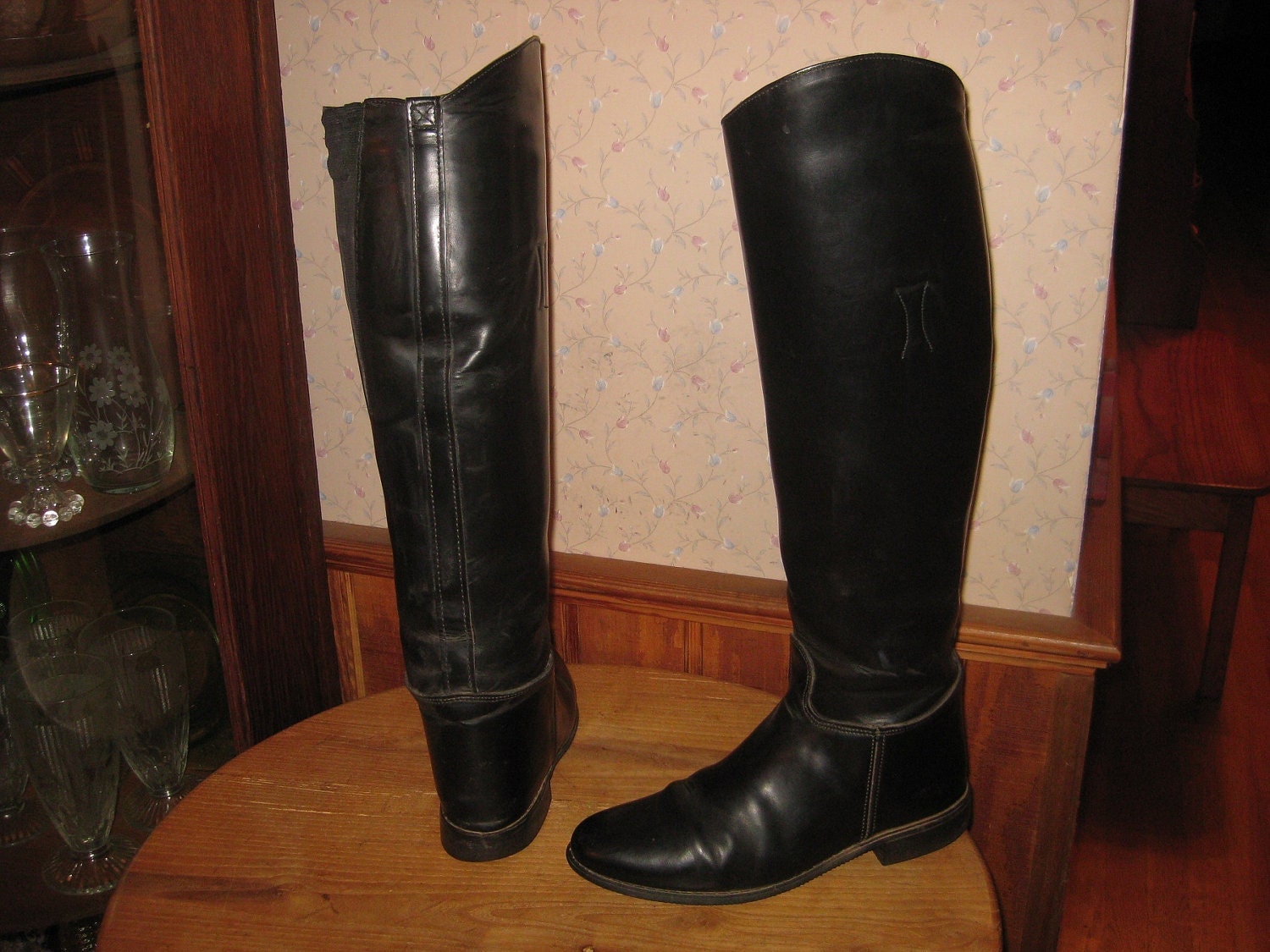 all leather riding boots
