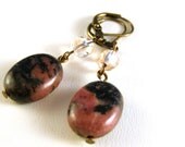 Rhodonite Earrings