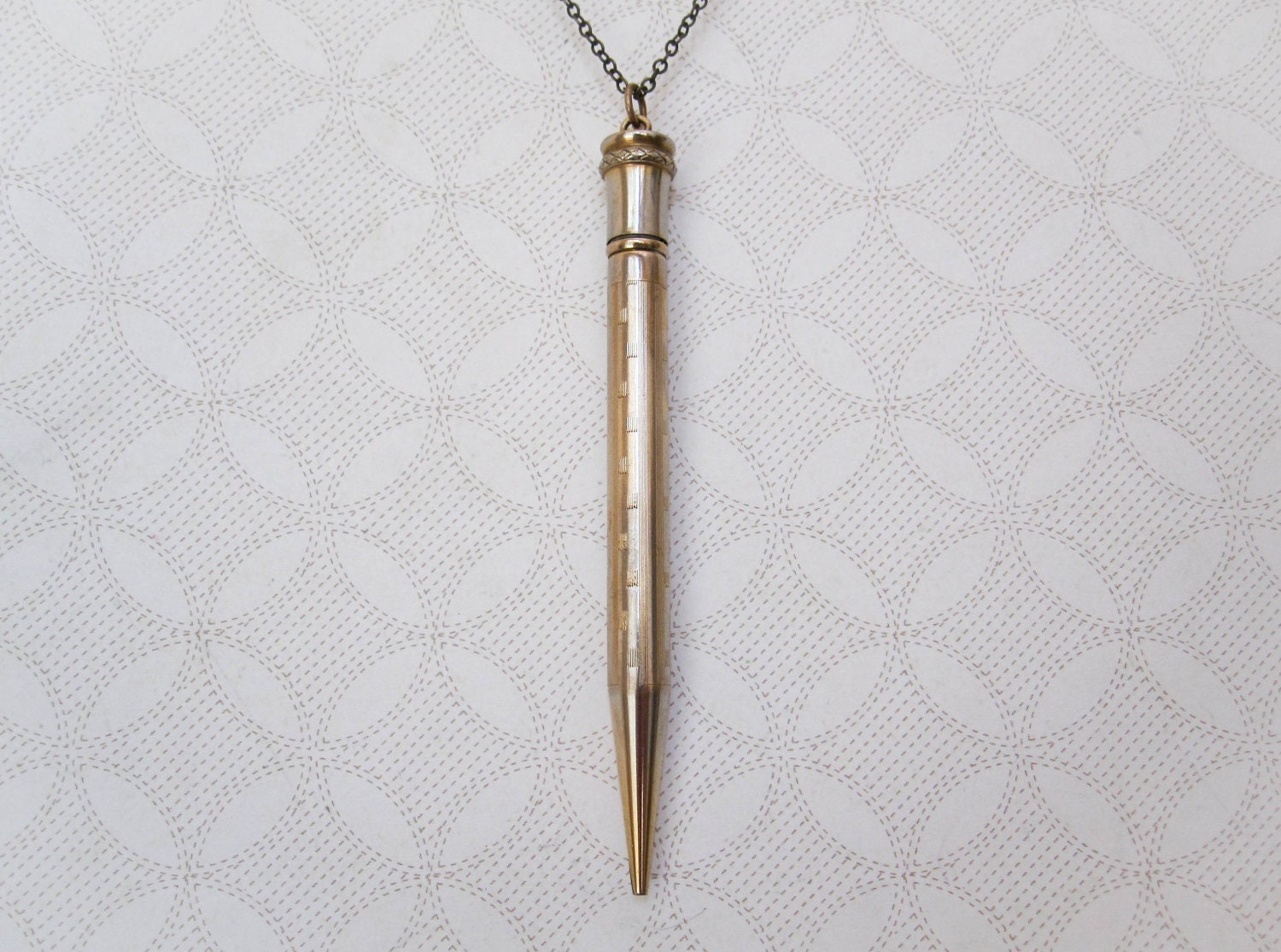 Joan Holloway Pencil Necklace No. 48 - inthelavenderhaze